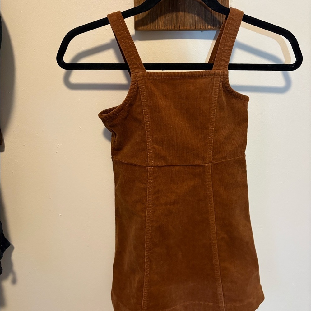 Crewcuts Brown Corduroy Kids Overalls - Picture 7 of 8